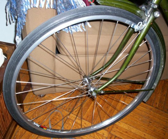 New front wheel